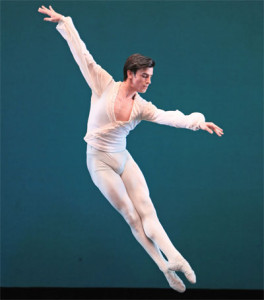Joseph Walsh in George Balanchine’s Ballo della Regina. PHOTO: AMITAVA SARKAR.