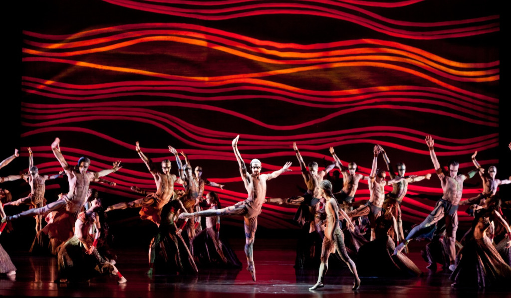 Artists of Houston Ballet.  Photo by Amitava Sarkar
