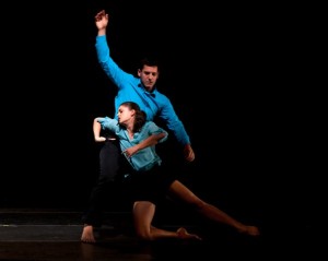 Estrangement choreography by Dana Nicolay. Photo by Kevin Shuster. Dancers: Miranda Colley and Tim Holecek