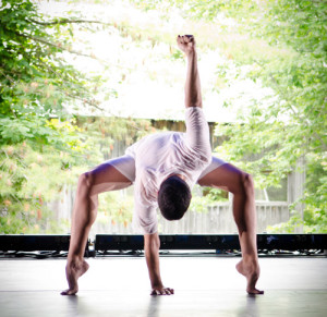 Jonah Bokaer in the U.S. Premiere of CURTAIN; photo Liza Voll courtesy of Jacob’s Pillow Dance.