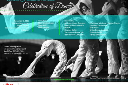 Dance Houston Gives a Special Salute to Legacy Teaching Dance Artists at the  14th Annual Celebration of Dance at The Wortham Center